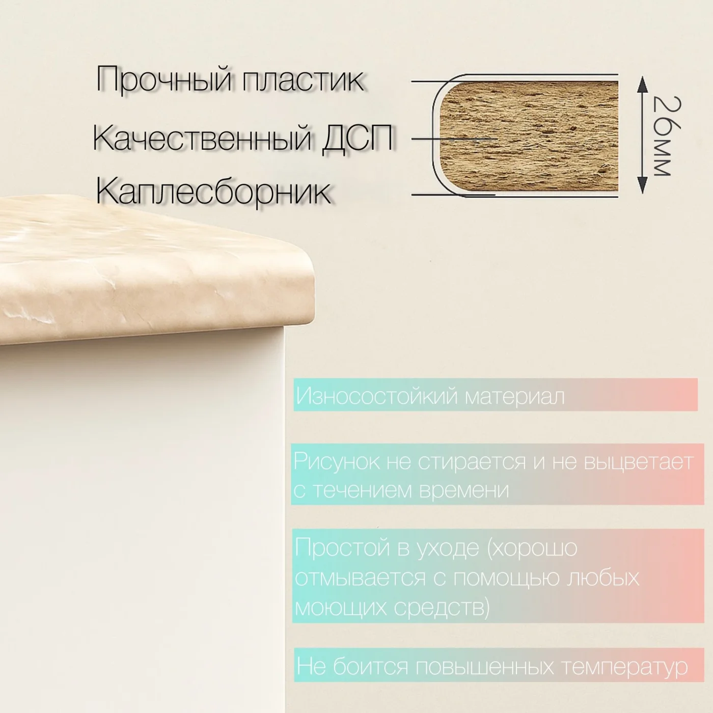 Кухонный прямой модульный гарнитур 2м белый Дельта 2.02 МК"Пирамида"